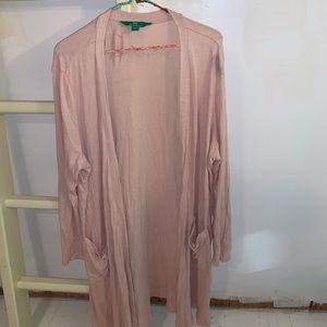 Readers waffle knit cardigan